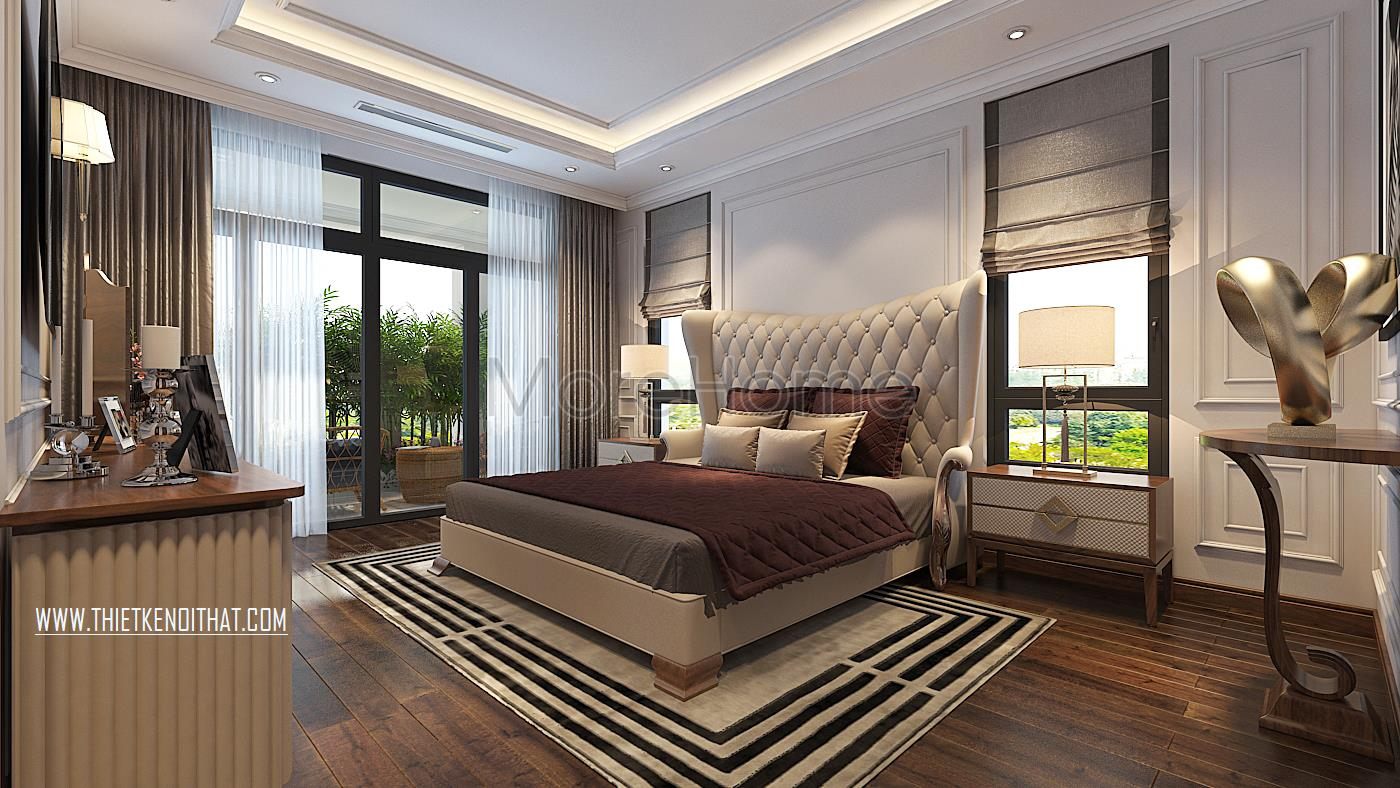 Thiết kế nội thất biệt thự Vinhomes GreenBay HL30 